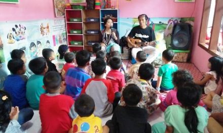 Lewat Dongeng, Forum Puspa Lampung Ingatkan Anak-Anak Enggal Gosok Gigi dan Cuci Tangan